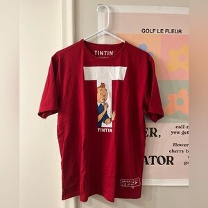 Rowing Blazers Red Tintin Graphic Tee